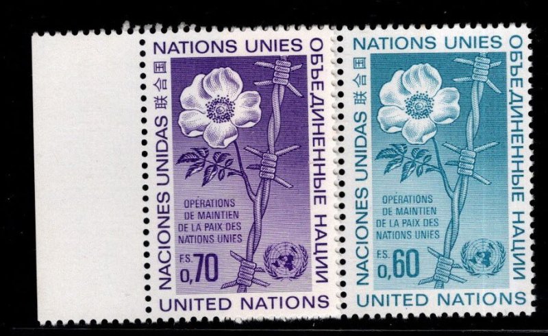 United Nations UN  Geneva Scott 55-6 MNH**  stamps