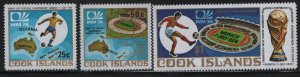 COOK ISLANDS   403-405   MINT HINGED     SET