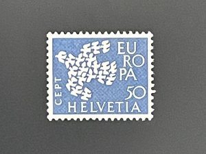 Helvetia 1961 Europa CEPT 50 Rp postfrisch**