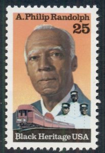 #2402, 25¢ A. PHILIP RANDOLPH LOT OF 400 MINT STAMPS, SPICE UP YOUR MAILINGS!