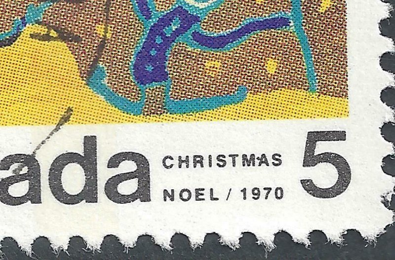 Canada CENTRE BLK 4 + VARIETY + 1st DAY ISSUE SCOTT 522i/522iii USED (BS17077)