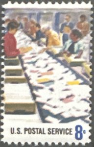 Scott #1491 1973 8¢ Postal Employees Conveyor Belt MNH OG