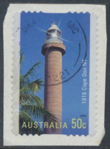 Australia  SG 2634 SC# 2514 Used SA Lighthouse    see details & scan    