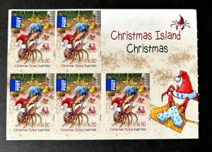 Christmas Island: : 2014, Christmas Crab,  International Post sheetlet  MNH