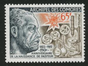 Comoro Islands Scott 106 MNH** 1972 Pasteur stamp