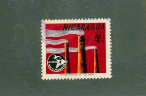 NICARAGUA C546 USED BIN $0.50