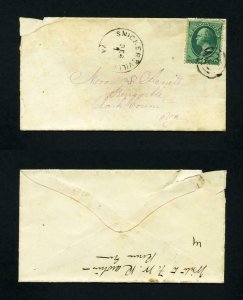 # 147 from Snickersville, VA, Dead Post Office, to Berryville, VA - 12-1-1870's