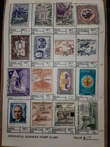 Dealer Stamp Approval Book Mixed Countries