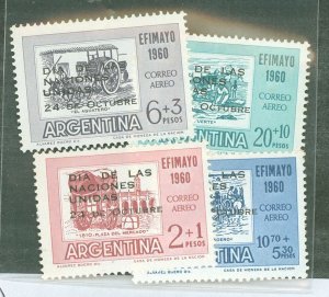 Argentina #CB25-28  Single (Complete Set)