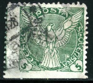 CZECHOSLOVAKIA - #P2 -USED- 1920 - CZECH106AFF1