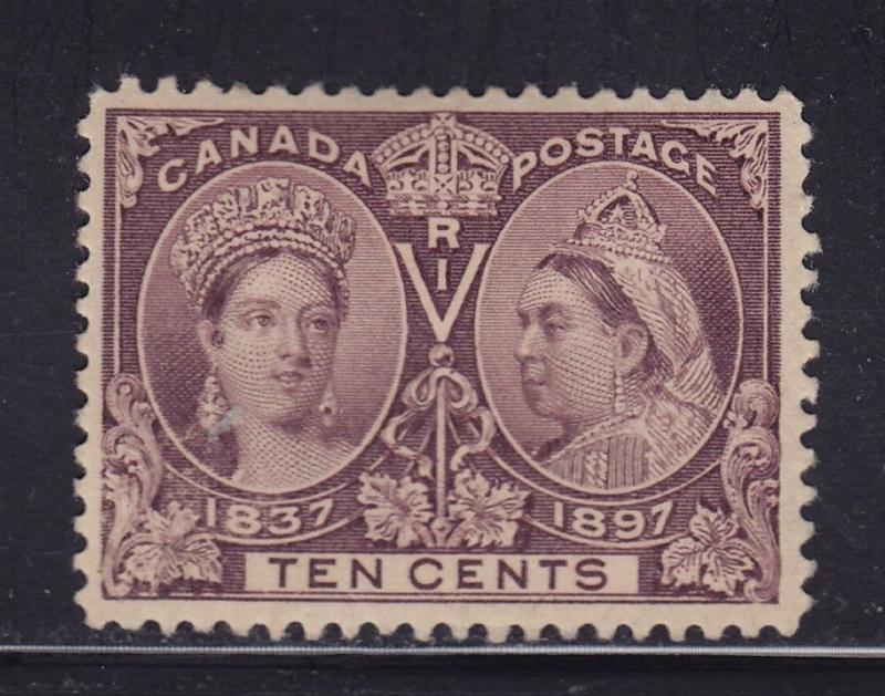 Canada Scott # 57 VF+ OG lightly hinged nice color cv $ 175 ! see pic !