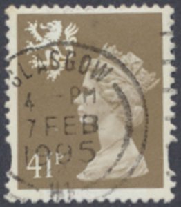 Scotland  Machin 41p SG S88   SC# SMH69   Used   see details & scans