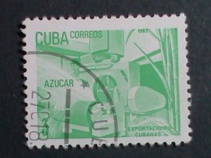 ​CUBA-INDUSTRIES AND PRODUCES OF CUBA FAMOUS USED STAMPS-SET-VERY FINE