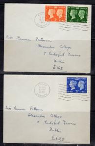 Great Britain 1940 Penny Black Centennial FDC Full Set on 4 Covers a901