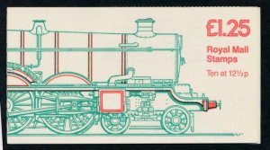 GREAT BRITAIN MINT NH BOOKLET 'B' ISAMBARD RAILWAY ENGINES