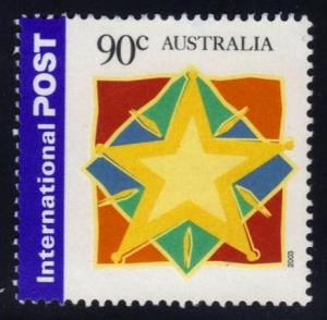 Australia #2184 Star, used (1.75)