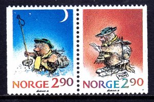 Norway 1988 Christmas Complete Mint MNH Set SC 935-936