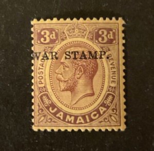 Jamaica Scott #MR3 hinged