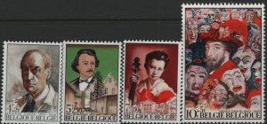 BELGIUM B914-7 MNH F/VF SET OF 4