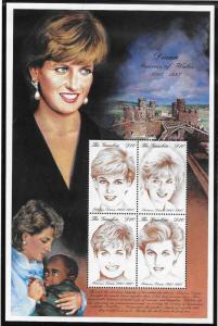 Gambia  Scott 2014  MNH  Princess Diana