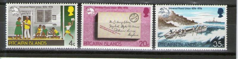 Pitcairn 141-143 MNH