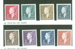 Denmark #892/908  Multiple