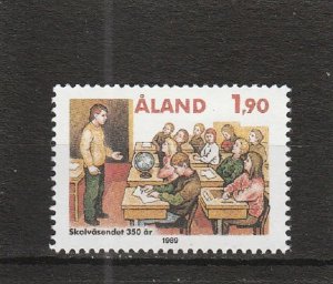 Aland  Scott#  57  MNH  (1989 Educational System)