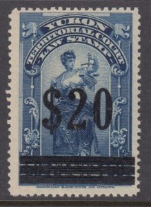 Yukon (Canada Province Revenue), van Dam YL19, MNH