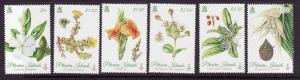 Pitcairn Is.-Sc#774-9-unused NH set-Flora-2014-