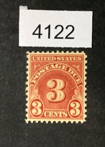 MOMEN: US STAMPS #J82 MINT OG NH XF   LOT #4122