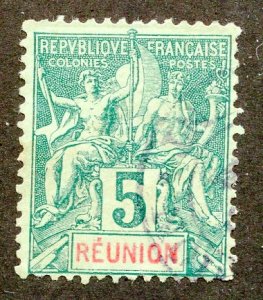 Reunion, Scott #37, Used