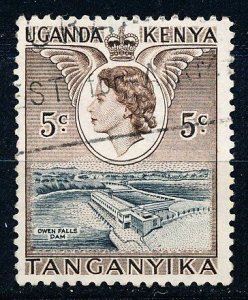 Kenya Uganda & Tanganyika #103 Single Used