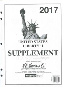 2017 Liberty I H.E. Harris U.S. Album Supplement, 2017 - New Sealed