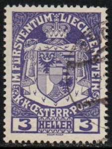 Liechtenstein Sc #4 Used