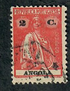 Angola #123 used Single