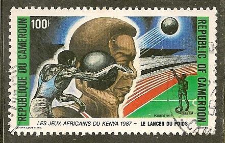 Cameroun       Scott  838     African Games     Used
