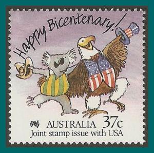 Australia 1988 Bicentenary XI USA, MNH  1052,SG1110