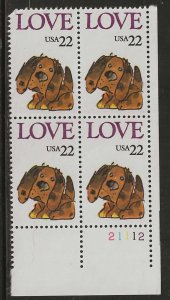 #2202 MNH Plate Block