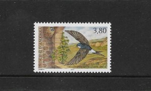 BIRDS - FRENCH ANDORRA #480  MNH