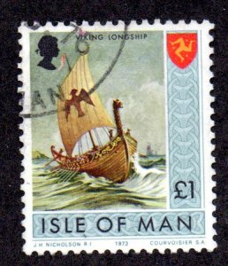 ISLE OF MAN 27 USED SCV $3.50 BIN $1.40 SHIP