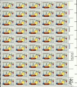 Chemistry Centenary Sheet of Fifty 13 Cent Postage Stamps Scott 1685