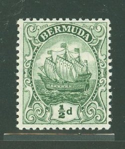 Bermuda #41a Unused Single