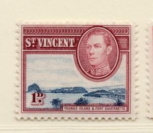 St Vincent 1938 Early Issue Fine Mint Hinged 1d. 295347