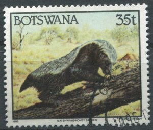 Botswana Sc#527 Used, 35t multi, Wild Animals (1992)