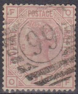 Great Britain #67 Plate 8 F-VF Used CV $52.50 (A10096)