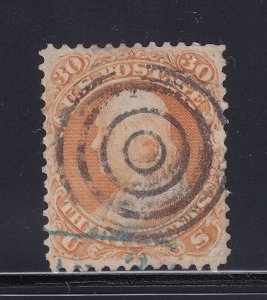 71 VF used neat Fancy cancel with nice color cv $ 250 ! see pic !