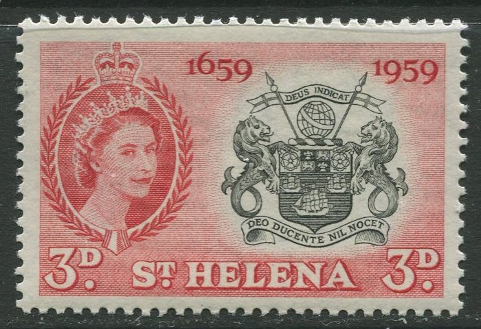 STAMP STATION PERTH St Helena #156 Arms of East India Company 1959 MNH