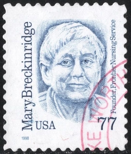 SC#2942 77¢ Great Americans: Mary Breckinridge (1998) Used