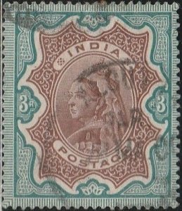 India, #51 Used  From 1895