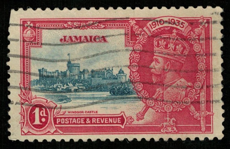 Jamaica, 1D., King George V, 1935, SG #114 (T-7342)